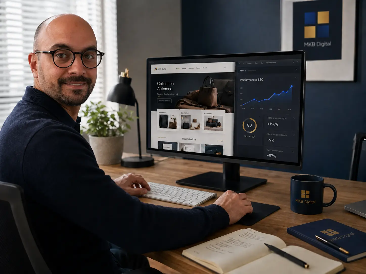 Kévin Macheboeuf, fondateur de MKB Digital et interlocuteur pour votre projet web